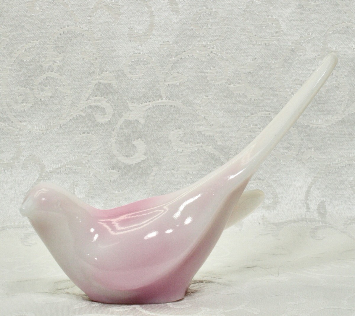 Fenton, Happiness Bird, Rosalene Glass. | eBay