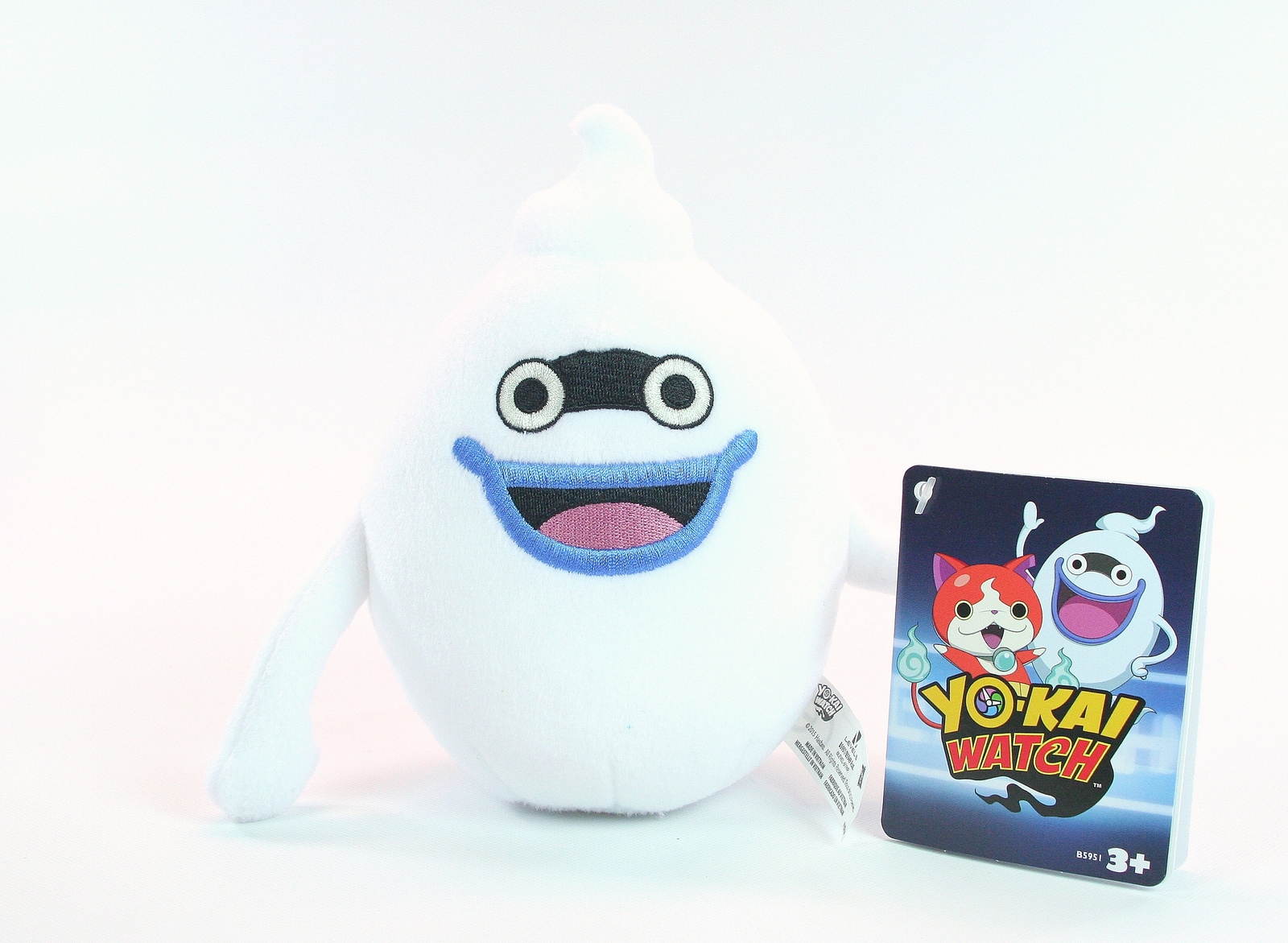 YO-KAI WATCH plush WHISPER 8"" soft toy ghost game - NEW!