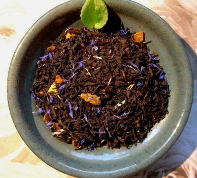 Tea Blue Eyes Mango Apple Peach Tropical Fruit Essences Black Asian Loose Leaf
