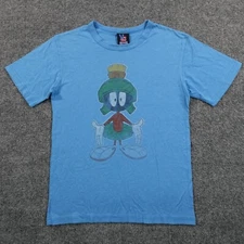 Vintage Marvin Martian Shirt Men M Blue Y2k Junk Food USA Urban Outfitters 12065