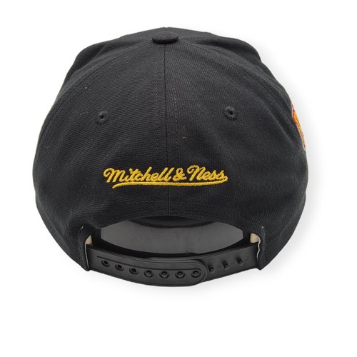 Mitchell & Ness Pittsburgh Pirates Grand Slam Coop Black Adjustable Snapback Hat - Picture 5 of 7