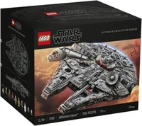 LEGO STAR WARS 75192 UCS COLLECTOR SERIES MILLENNIUM FALCON 100% COMPLETE + BOX