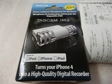 TASCAM iM2 for iPhone/iPad/iPod touch NEW IN BOX, White