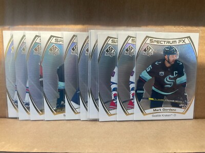 2021-22 Upper Deck SP Authentic SPECTRUM FX  COMPLETE YOUR SET UNSCRATCHED