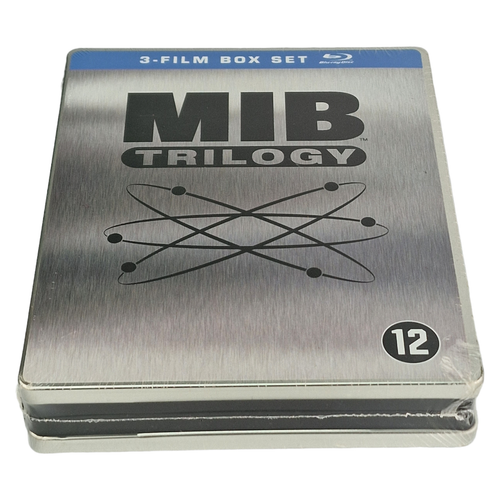 Men IN Black-Trilogie 1997-2012 - Gift Set Blu-Ray Steelbook 3 Films Métalbox B - Picture 6 of 7