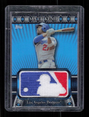 2010 Topps #LM-49 Matt Kemp Logoman Patch #'d 50/50