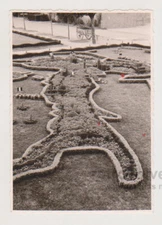 A Beautiful Garden In The Shape Of The Borders Of Italy Unusual Snapshot Photo