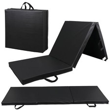 Fold Exercise Thick Mat Tri Training Workout Padded Non Slip Yoga Gym Mats