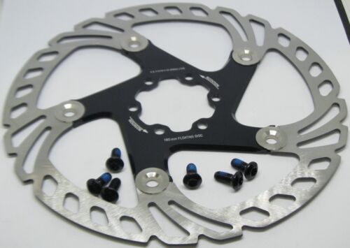 Bike & bicycle floating rotor replacement 203 mm. Compatible with 6 Bolts. - Picture 2 of 2