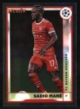 Sadio Mane 2022-23 Merlin Chrome UEFA Club Competitions #59 SOCCER Card