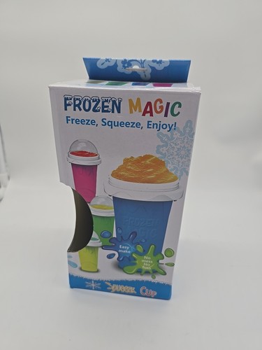 DIY Smoothie Cup Pinch Cup Frozen Magic Squeeze Yellow - Picture 6 of 6