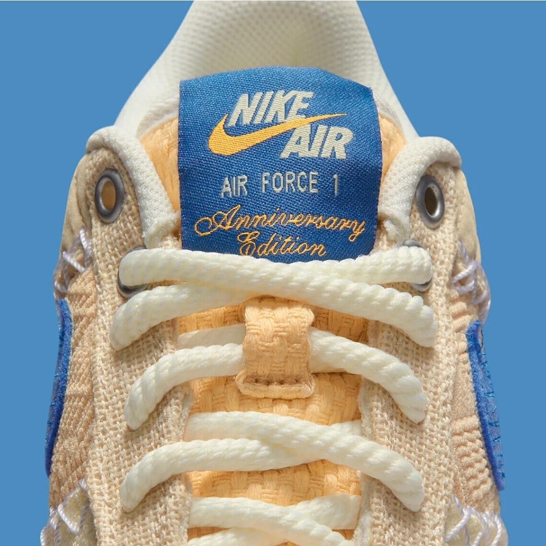🔵⚪️🟡Nike Air Force 1 Low '07 40th Anniversary Edition LA Flea