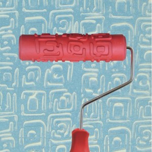 Wall Pattern Paint Roller With Handle Home Wall Decorative