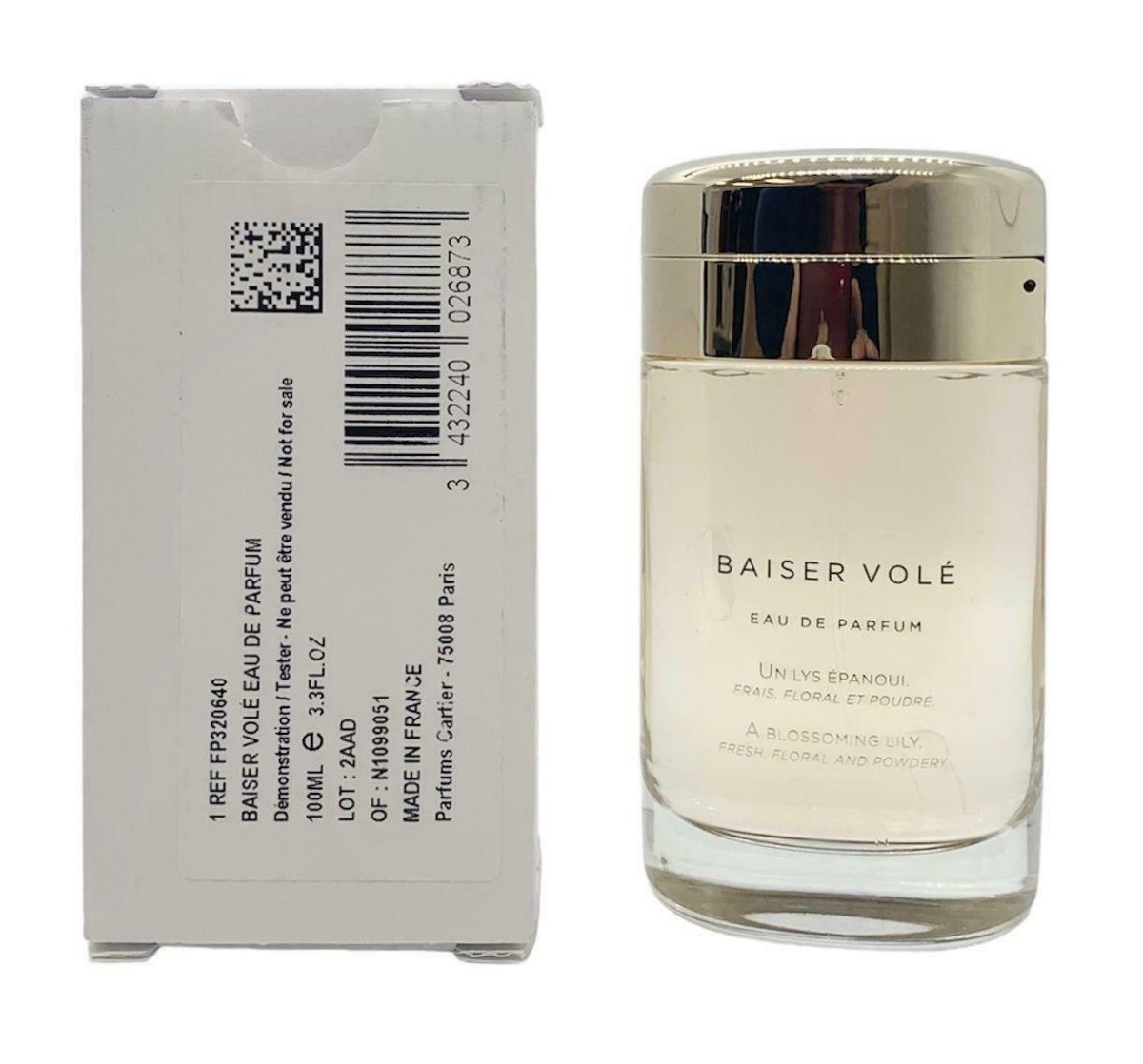Baiser Vole Eau De Parfum Spray By Cartier - 1.7 oz Baiser Vole Eau De Parfum Spray By Cartier - 1.7 oz