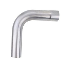 Exhaust 90 Degree Tube 2.25" OD Exhaust Pipe 2.25inch 90 Degree Mild Steel
