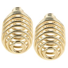 2Pcs Spring Stove Handle Golden for Bbq and Fireplace