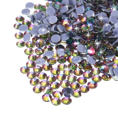 2880 Hotfix Rhinestones für SS6, 2mm flache Kristalle, strahlend weiß
