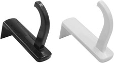 2 Pack Headphone Stand Hook Headset Holder Hanger Stick-On Support for Computer