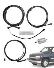 Fuel Lines Kit, Compatible with 1999-2003 Chevy Silverado GMC Sierra 1500 HD