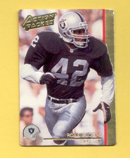 1992 Action Packed RONNIE LOTT Oakland Raiders NFLPA Awards 24 KT Gold Card