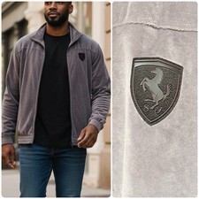 Puma x Scuderia Ferrari F1 Mens XL Gray Velou...