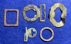 Civil War Era Mainly Buckle Lot.  5 Pieces Various Sizes.  Ships Fast Worldwide!
