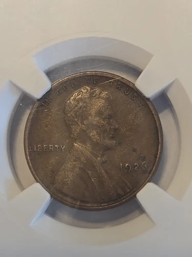 1926-S Lincoln Wheat Cent NGC VF30