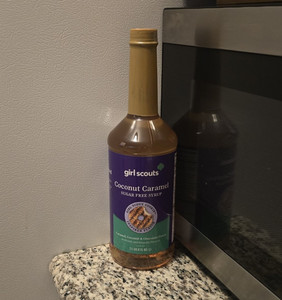 Girl Scouts Sugar Free Coconut Caramel Syrup 11 fl oz (0 Cal)