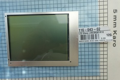 LCD Sharp LM038QB1R10 Graphik Display