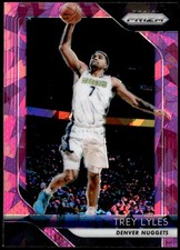 2018-19 Panini Prizm #112 Trey Lyles Prizms Pink Ice E1
