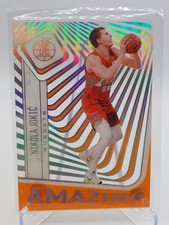 Panini 2020-21 Illusions Amazing Orange Insert Nikola Jokić #6 Denver Nuggets