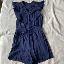 Rompers for women Navy Sleeveless Shorts