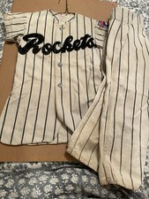 Vintage Little League Baseball Uniform Rockets 7 Pan Pacific Co Tokyo Sports