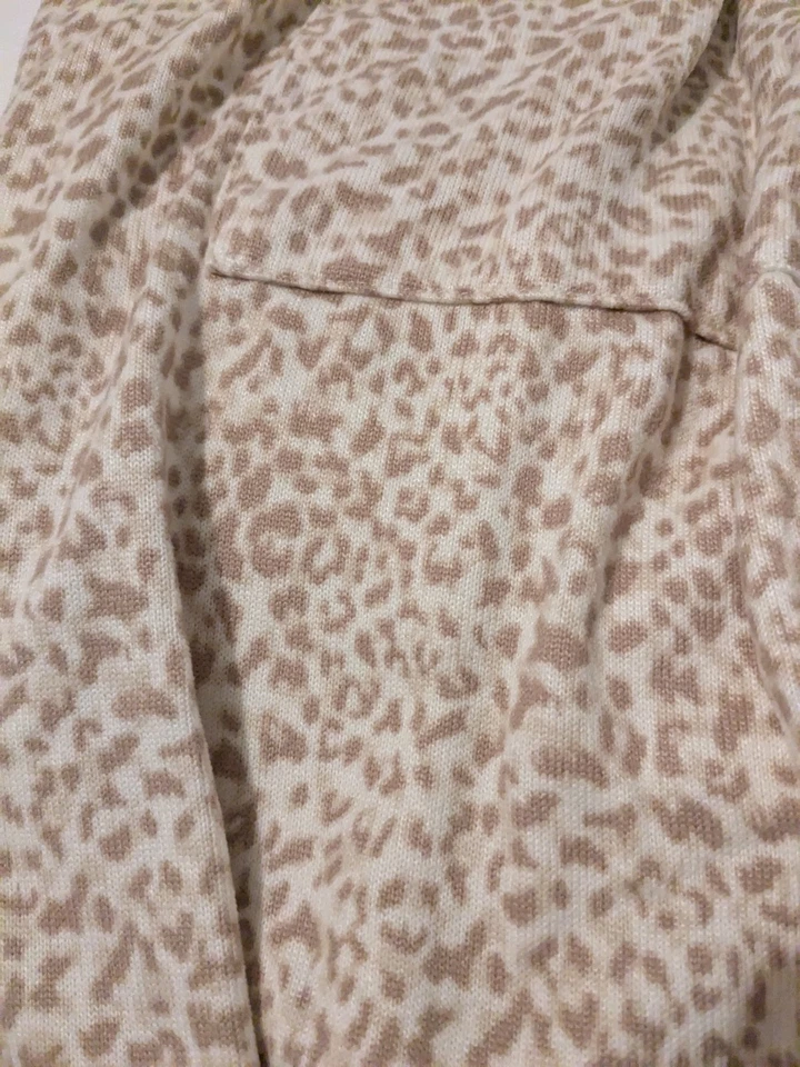 Conjunto de pijama Honeydew Intimates 2 peças jersey tamanho M branco e laranja - Imagem 3 de 4