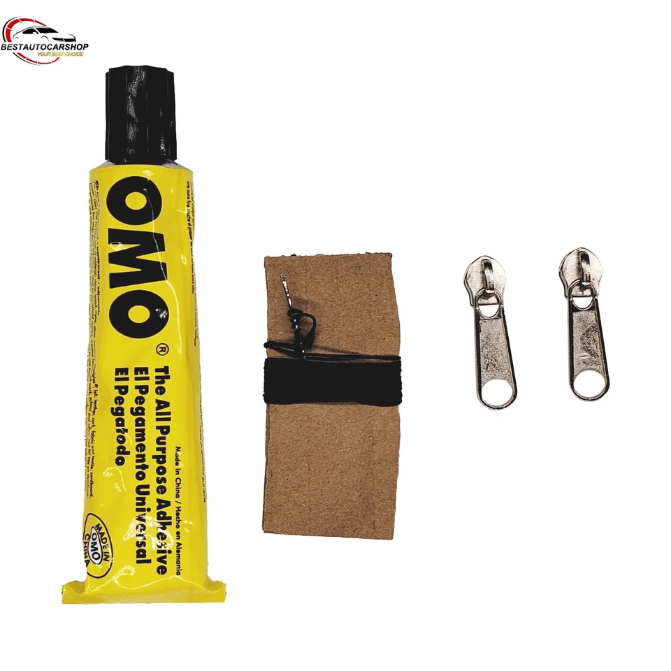 Clear Plastic Rear Window Black for 96-02 BMW Z3 with Zipper Slider GLue Thread Foto 4 de 4