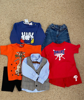 toddler boys clothing age 1 2 yrs 9 items vgc Next Miffy F&F