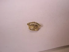 Crown Royal Imperial Vintage TINY SMALL Tie Tack Lapel Pin family king queen f61