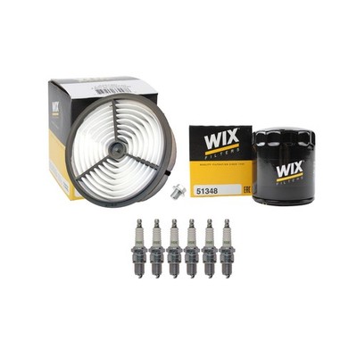 Wix Engine Air Oil Filters NGK 6 Spark Plug Kit for 4Runner V6 Cressida Supra L6