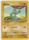 Pokémon - Machop (Base Set card - 52/102)