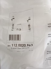 Double Sink Bowl Pipe Fitting Kit  With Appliance Connections