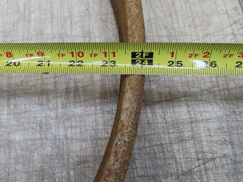 (2) 1919 1927 MODEL T FORD 23/24" ORIGINAL DEMOUNTABLE RIMS VTG ANTIQUE - Picture 3 of 15