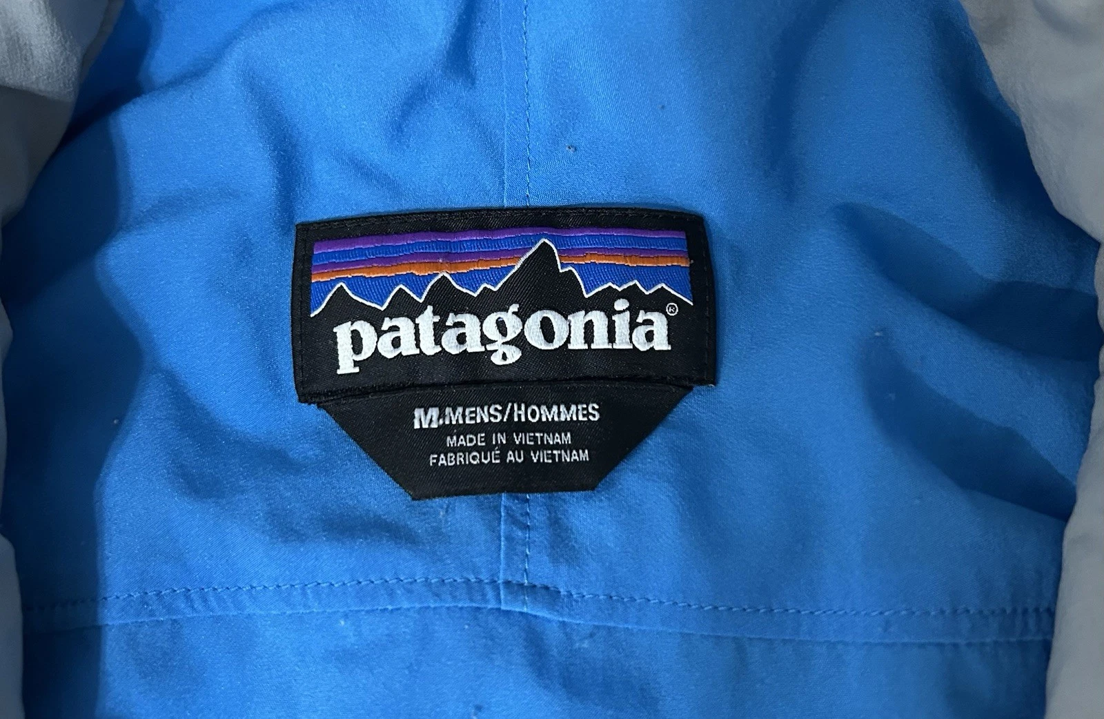 Patagonia Nano Air Hoody Jacket Mens M Gray Full Zip Puffer Insulated image 3