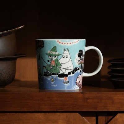 Set of 2 Moomin Arabia Mug 2026 SIMPLE JOY Moominvalley Park