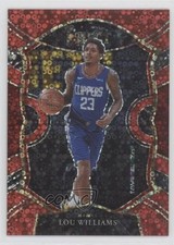 2020-21 Panini Select Concourse Red Disco Prizm 32/49 Lou Williams #3 0qc2