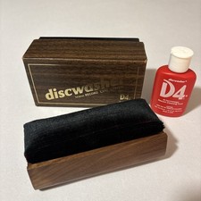 Vintage Discwasher Vinyl Record Cleaning Brush Cleaner   1/2 FLUID