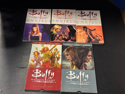 DARK HORSE BUFFY THE VAMPIRE SLAYER OMNIBUS VOL 1, 4, 5 AND 1,2 GRAPHIC NOVELS