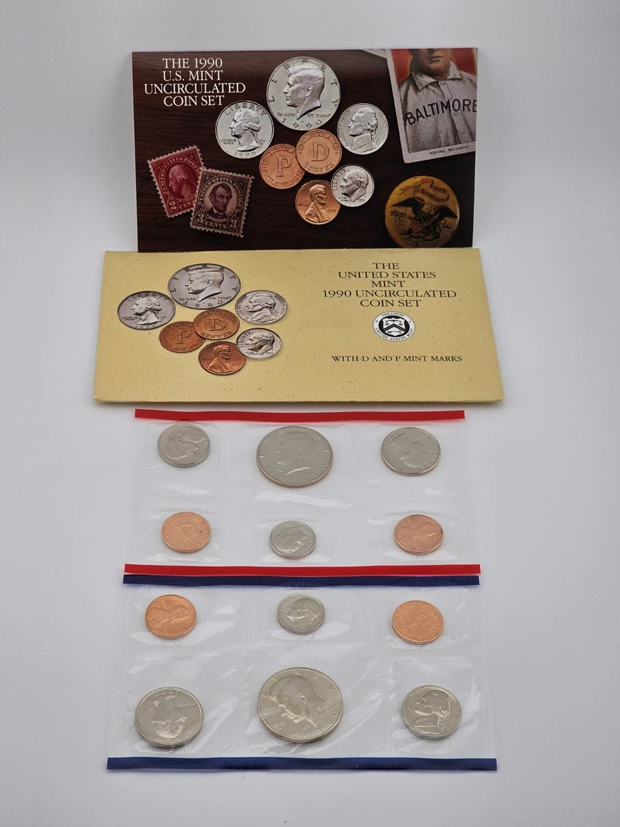 Uncirculated 1990 US Coin Mint Sets for sale | eBay
