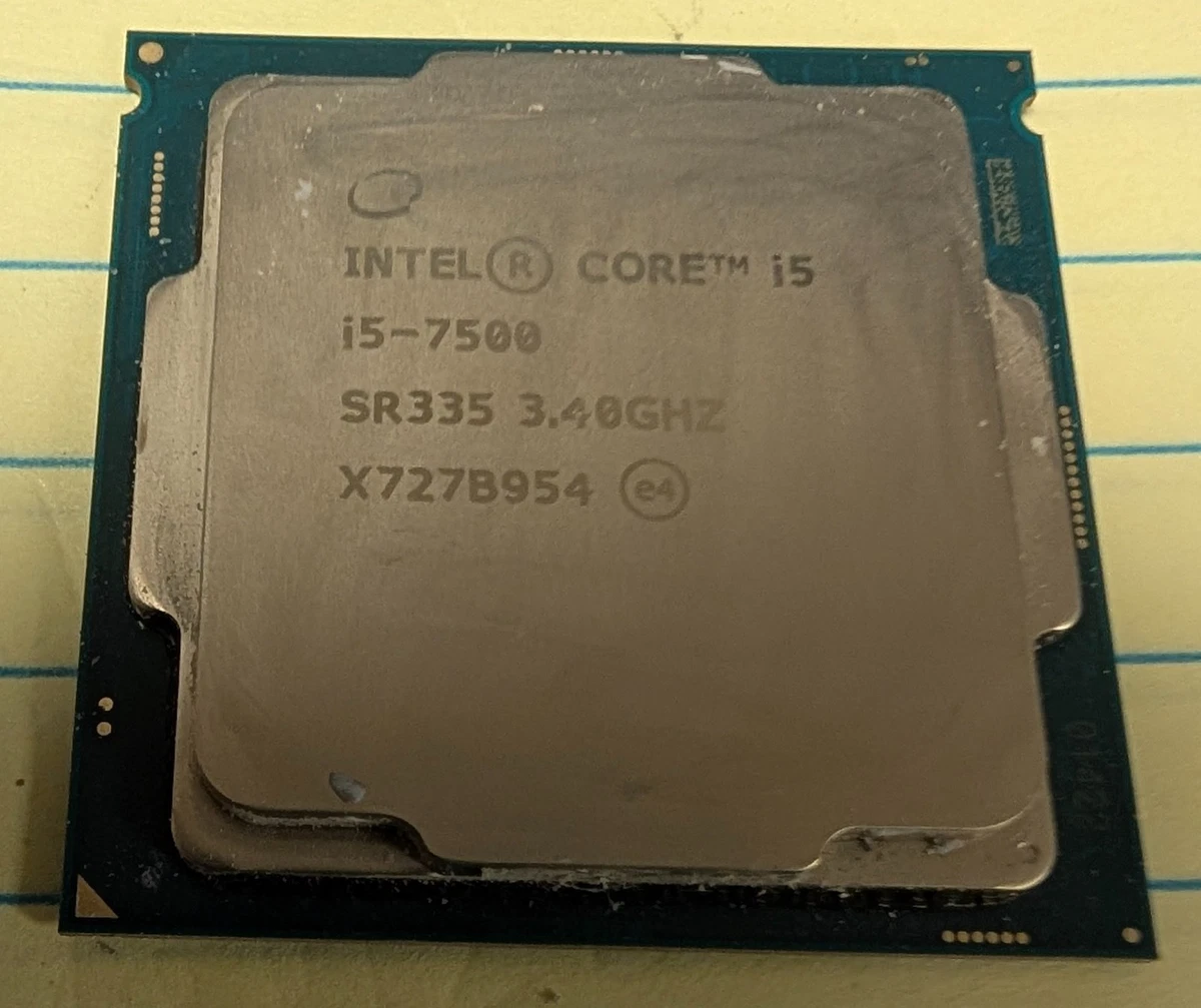 Intel Core i5-7500 Processor Model Computer Processors (CPUs) for