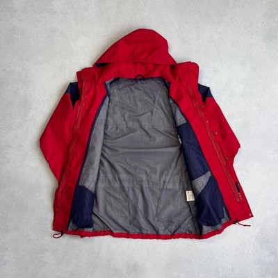 VINTAGE 90s BERGHAUS GENESIS I.A. GORE-TEX JACKET MENS LARGE RED