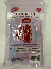 Just Pretending Dentist Kit Playset Kids Pretend Dental Doctor Toy Set Age 3 